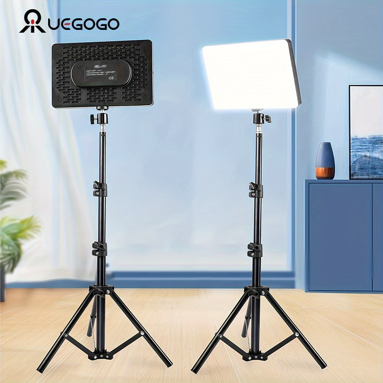 TEMU Dimmable Led Selfie Ring Light With Tripod Stand And Phone Holder – Usb Powered, Push Button Control, Perfect For Content Creation And Gifts