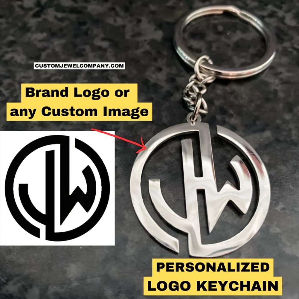 TEMU Custom Keychain Logo Hand-painted Design Keychain | Personalized Keychain With Business | Custom Bulk Logo Symbol Keychain