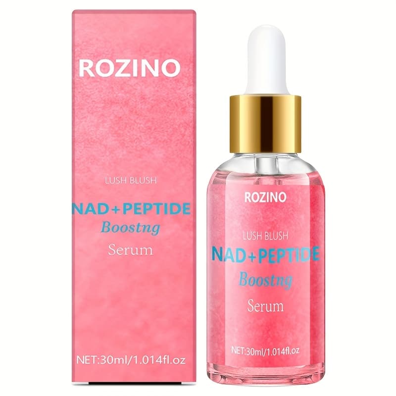 TEMU Rozino Nad+ Peptide Enhancing Smoothie Serum - Korean Skincare Featuring 5 Ceramides & Plant-based Collagen, Moisturizing Serum For Firmness, Wrinkles, And A (30ml/1.014fl.oz)