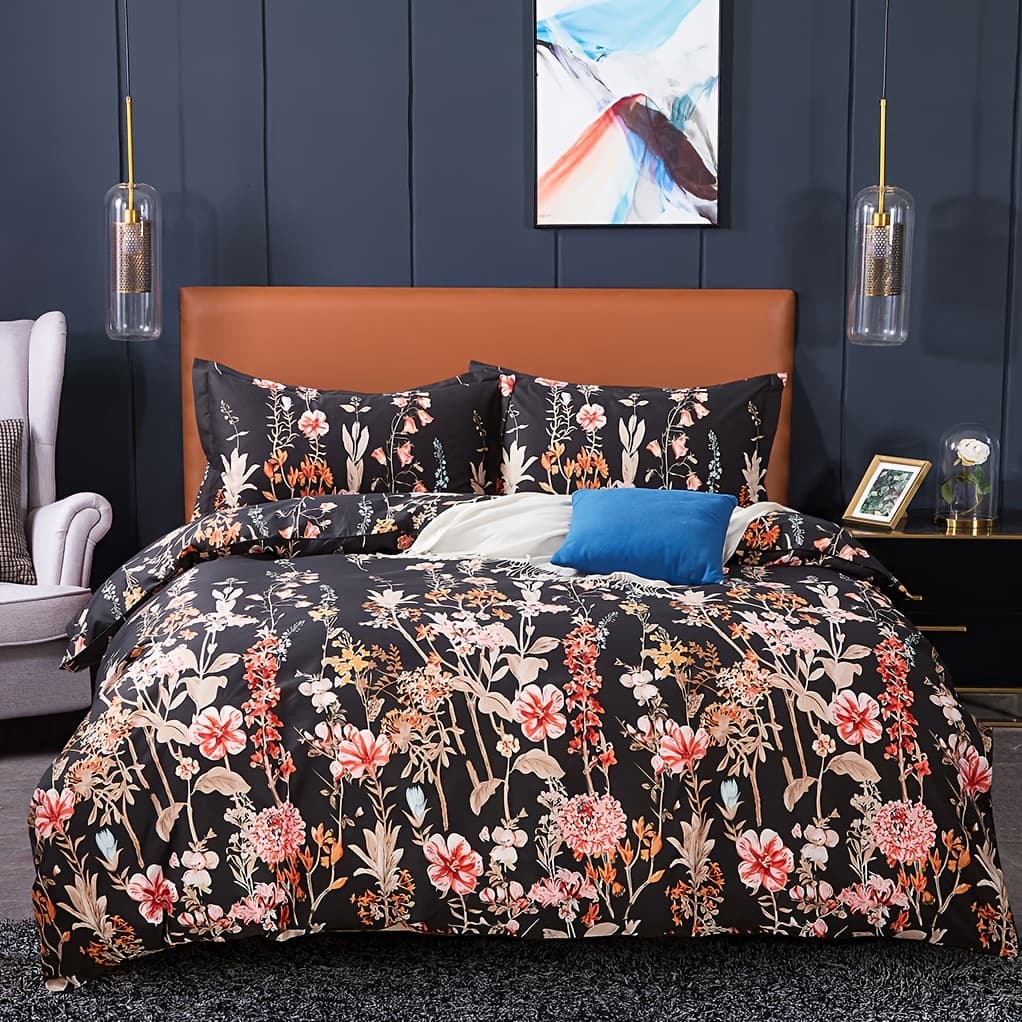 TEMU Duvet//quilt Cover Set - Au Size - Queen/king/super King Size 3pcs (1 Quilt Cover + 2 Pillowcases) thumbnail 3