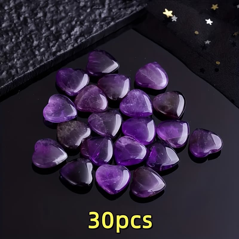 TEMU 30/60/100pcs Palm Pocket Stones - Carved Rock , Perfect For Jewelry Additions And Home Decor, Perfect Gifts For