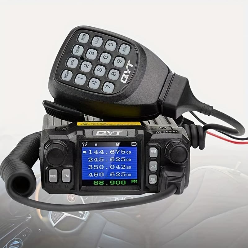 TEMU Kt-7900d Mini Mobile Radio Kt7900d 25w Band Standby Car