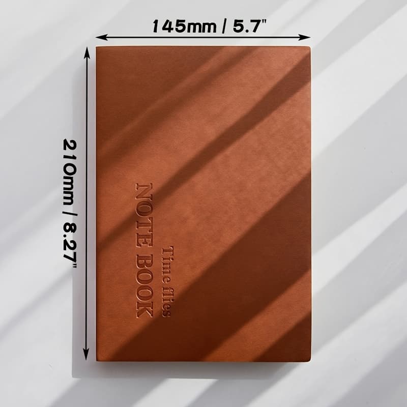 TEMU A5 Grid Notebook, Travel Journals For School, Office, And Meeting Notes, Featuring 80gsm Paper With 264 Checkered Pages, Perfect For Your 2026/27 Agenda