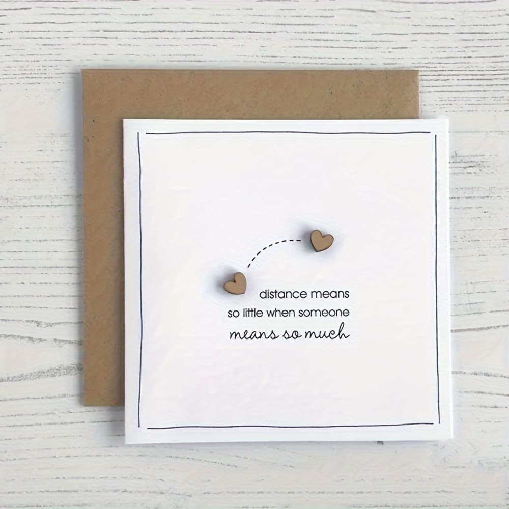TEMU " Long - , Encouragement & Holiday Greetings, Unique Thank You Gift