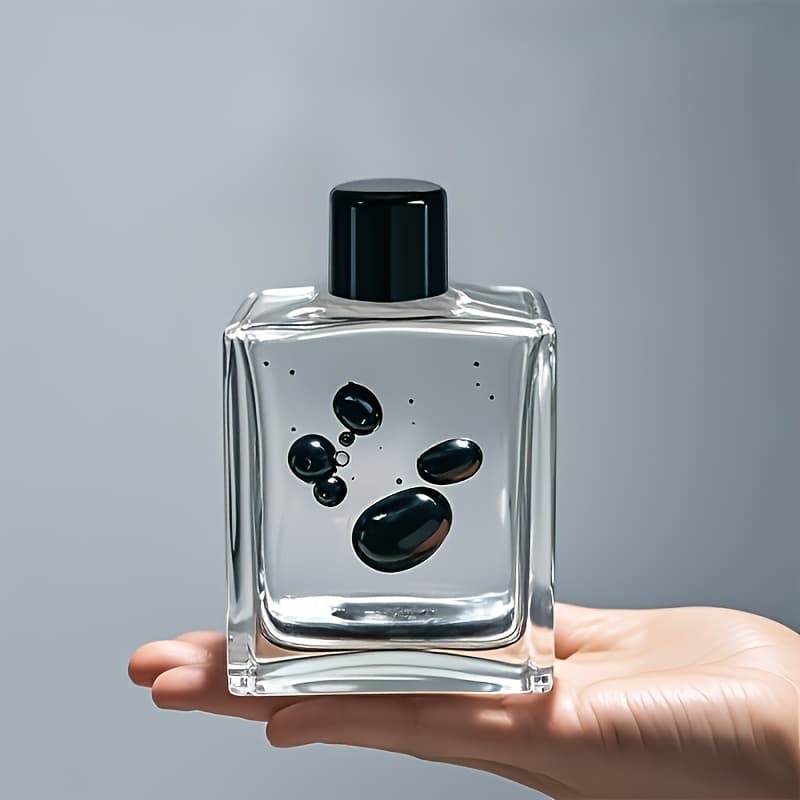 TEMU Ferrofluid 1pc Ferro Fluid Square Magnetic Display - Creative Hot , Glass And Metal, A Unique Science-inspired Adult Gift And