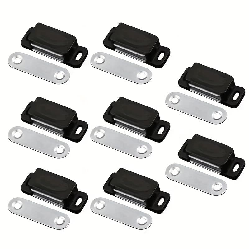 TEMU 4/8/48pcs Cabinet Magnetic Door Suction, Door Magnetic Lock, Cabinet Wardrobe Door Closer, Hardware Additions