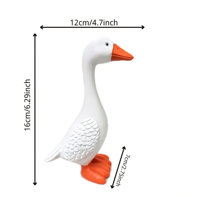 TEMU Fun Desktop Goose And Duck Ornaments - No Battery Required/plug-free Operation, Cute Office And Home Additions, Housewarming/christmas/thanksgiving Gift