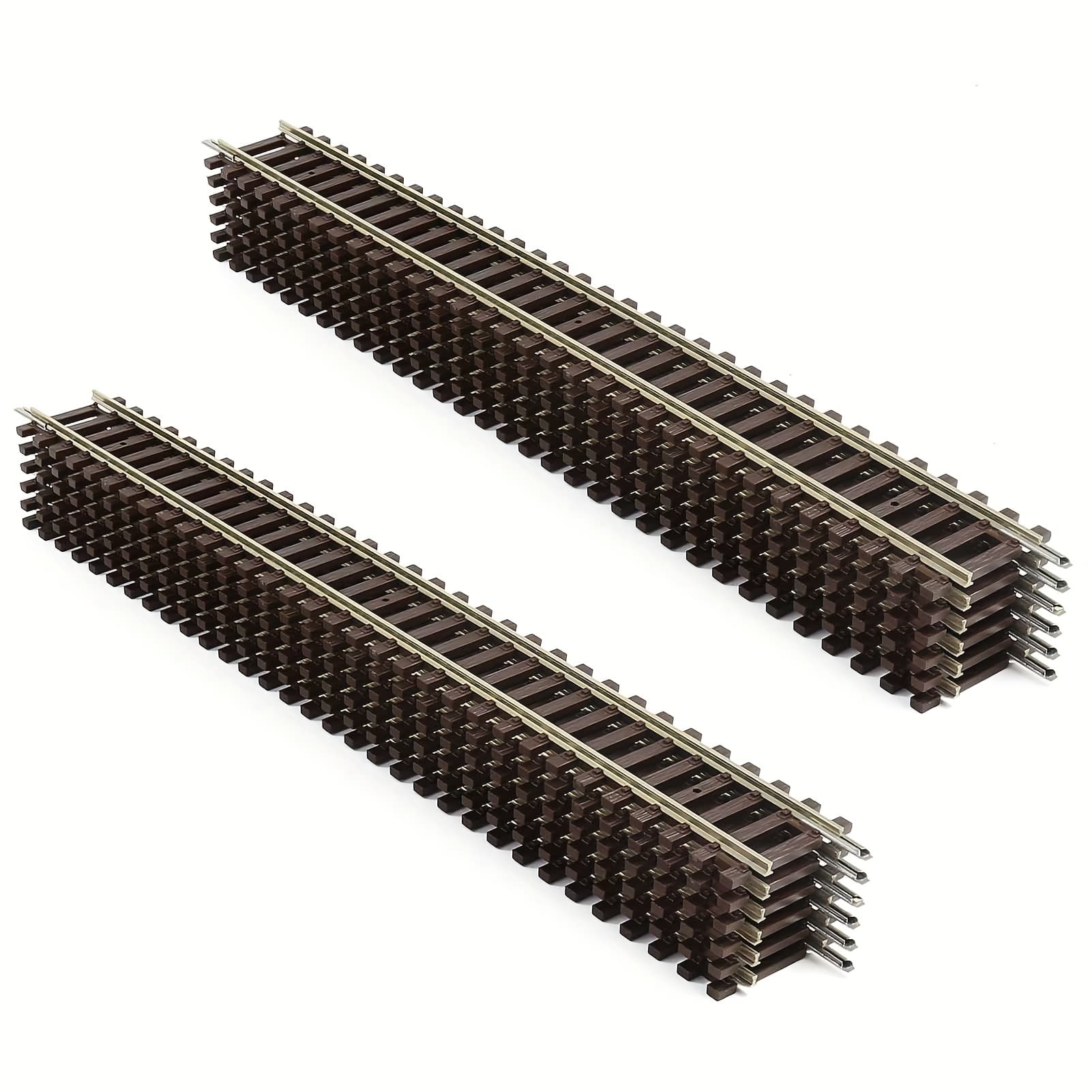 TEMU Ho Scale Code 100 Straight Track Or Curve Track Copper-nickel Rail With Joiner