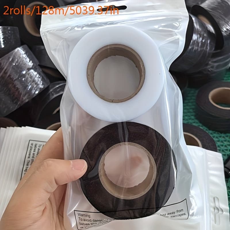 TEMU 2 Rolls 128m Sewing Easy-melt Tape - Home Sewing Accessories, Ideal For Diy Sewing And Quilting, For Hemming And Stitching