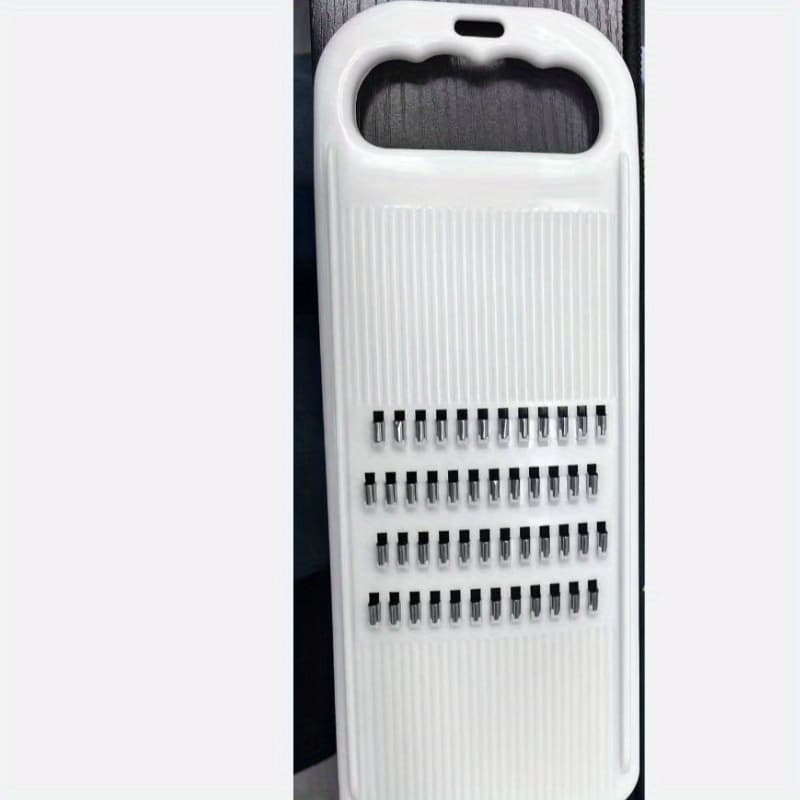 TEMU White Grater, , Slicer, Planer, Household Kitchen Potato Grater, Wind Grater, With Free Stainless Guard