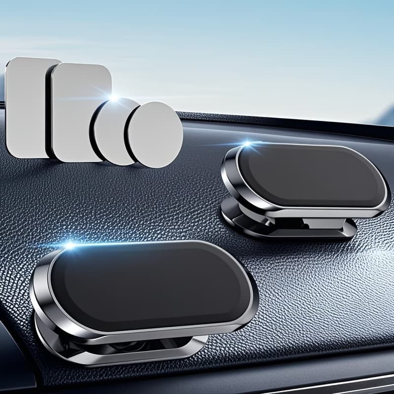TEMU Car Magnet Phone Holder [upgraded N52 Magnet], [360 ° Rotation] Universal Dashboard Car Magnetic Phone Holder, Suitable For, Iphone, Xiaomi!