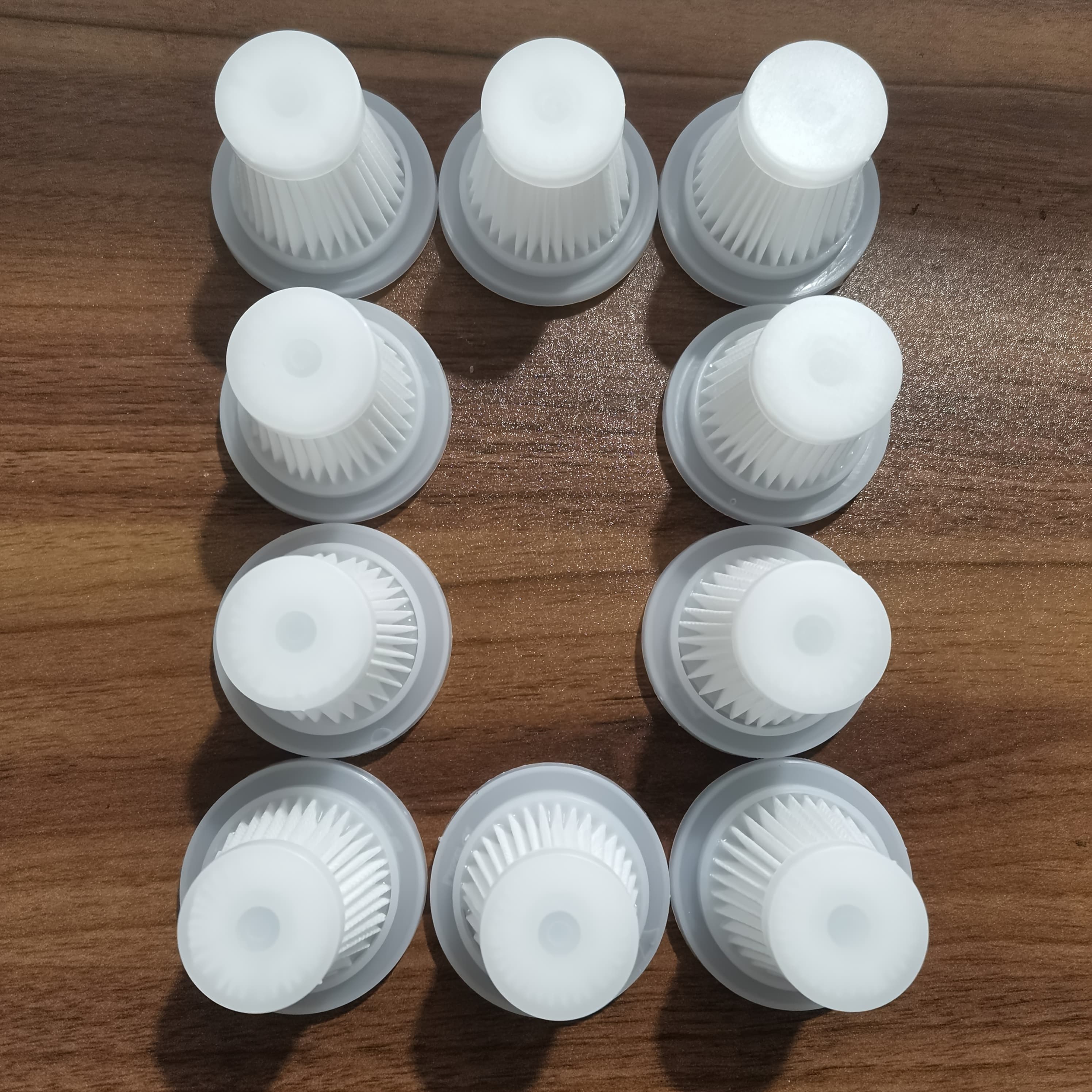 TEMU A Set Of 10 Vacuum Cleaner Filters, Featuring Hepa Filter Paper And Non-woven Fabric For Filtration. Additions Are Suitable For Car-mounted Handheld Vacuum Cleaners That Can , As Well As Small
