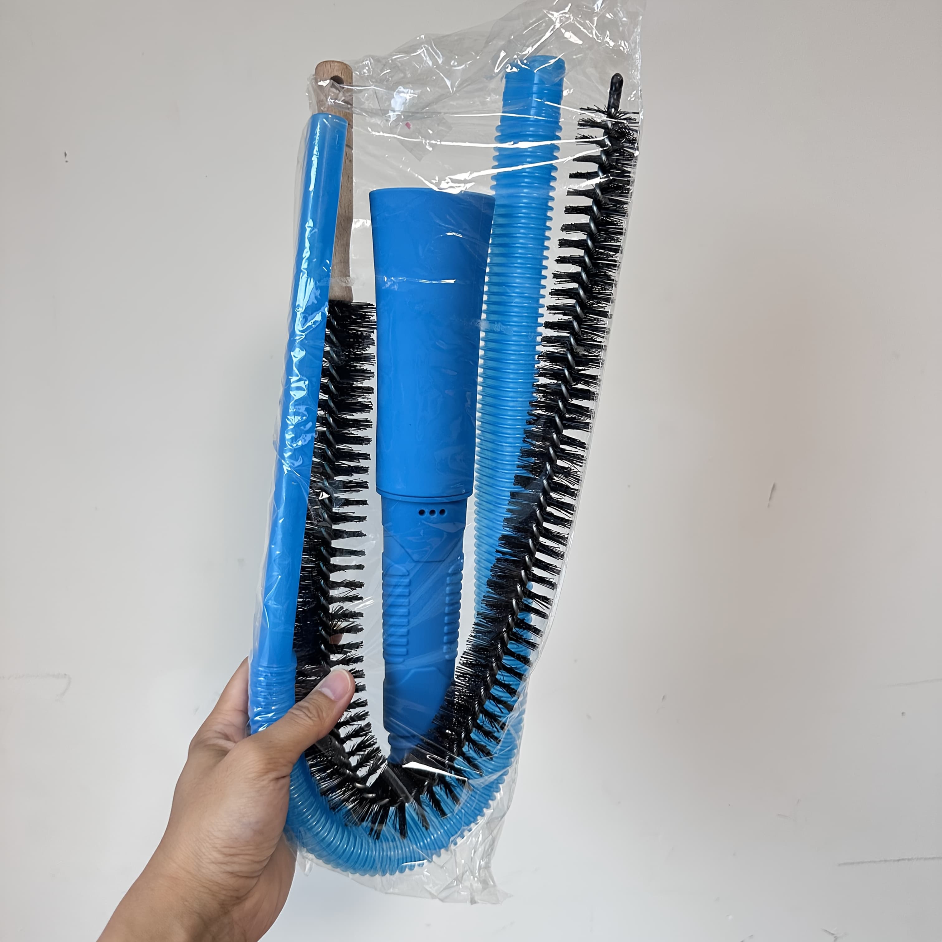 TEMU Dryer Vent Cleaning Kit, Dryer Lint Vacuum Cleaner Accessories And Flexible Dryer Lint Brush, Vacuum Hose Accessories, Vacuum Hose Brush Set
