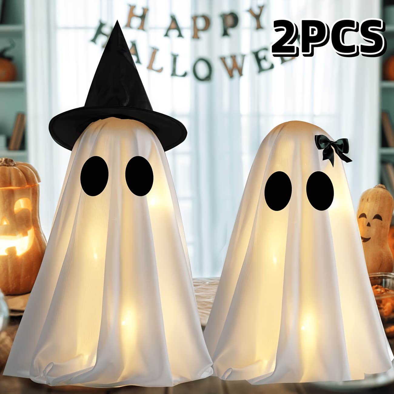 TEMU Halloween Decorations, Horror Crafts, Halloween Ornaments For Indoor And Outdoor Gardens, Front Doors, Home Fireplace Stands, And Tabletop Displays