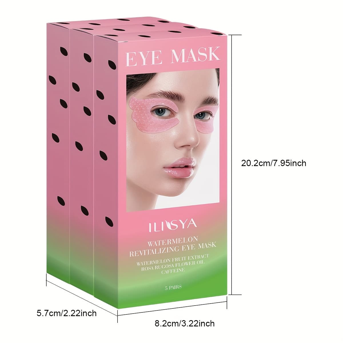 TEMU Ilisya Collagen Hydrating Eye Mask 3 Boxes, Care Around Skin, Lifting And Tightening Patch Mask, Refreshing And Comfortable, Make You Look And More , Gift
