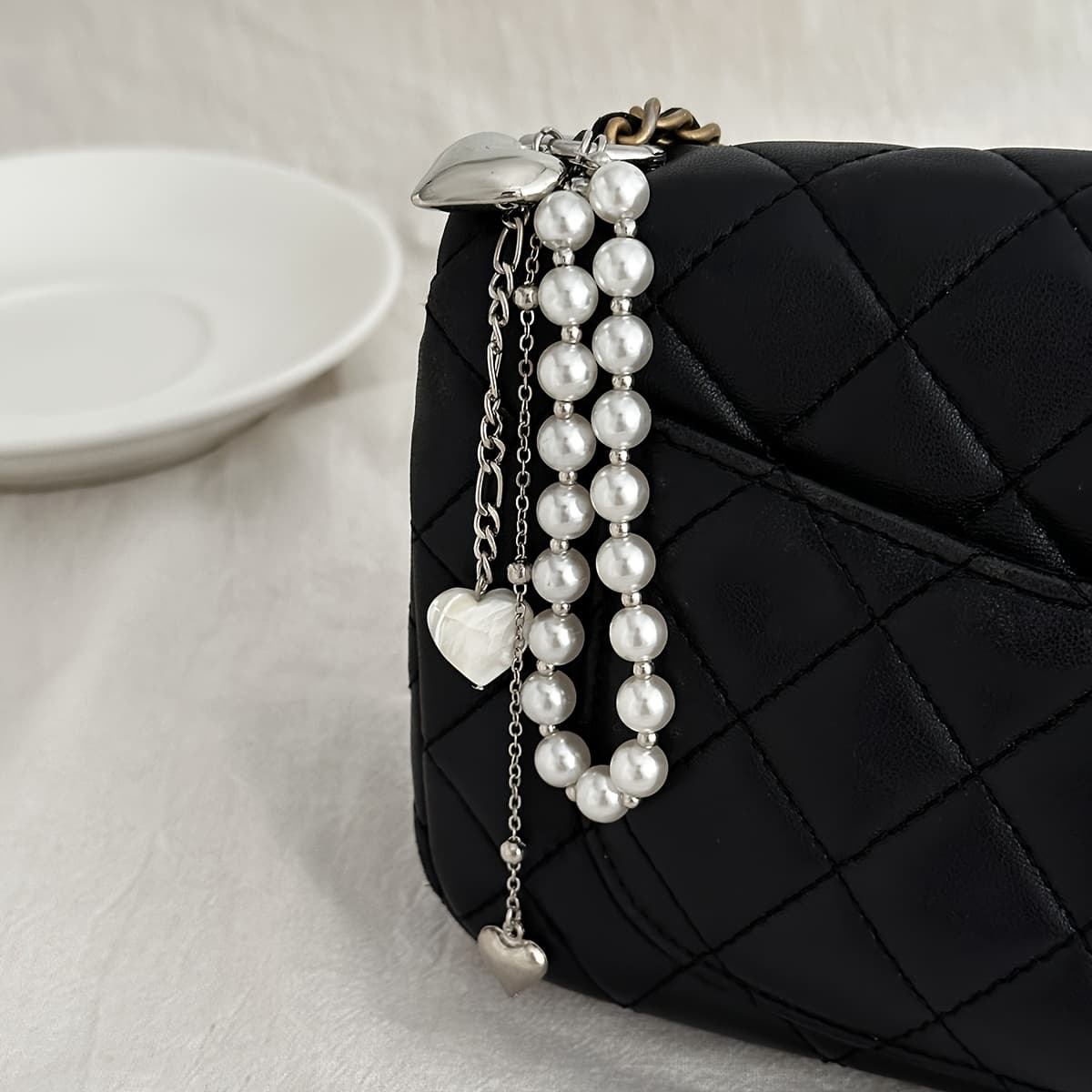 TEMU A New 3d Pendant Phone Charm, A High-end Accessory For Women's Bags, Serves As A Keychain