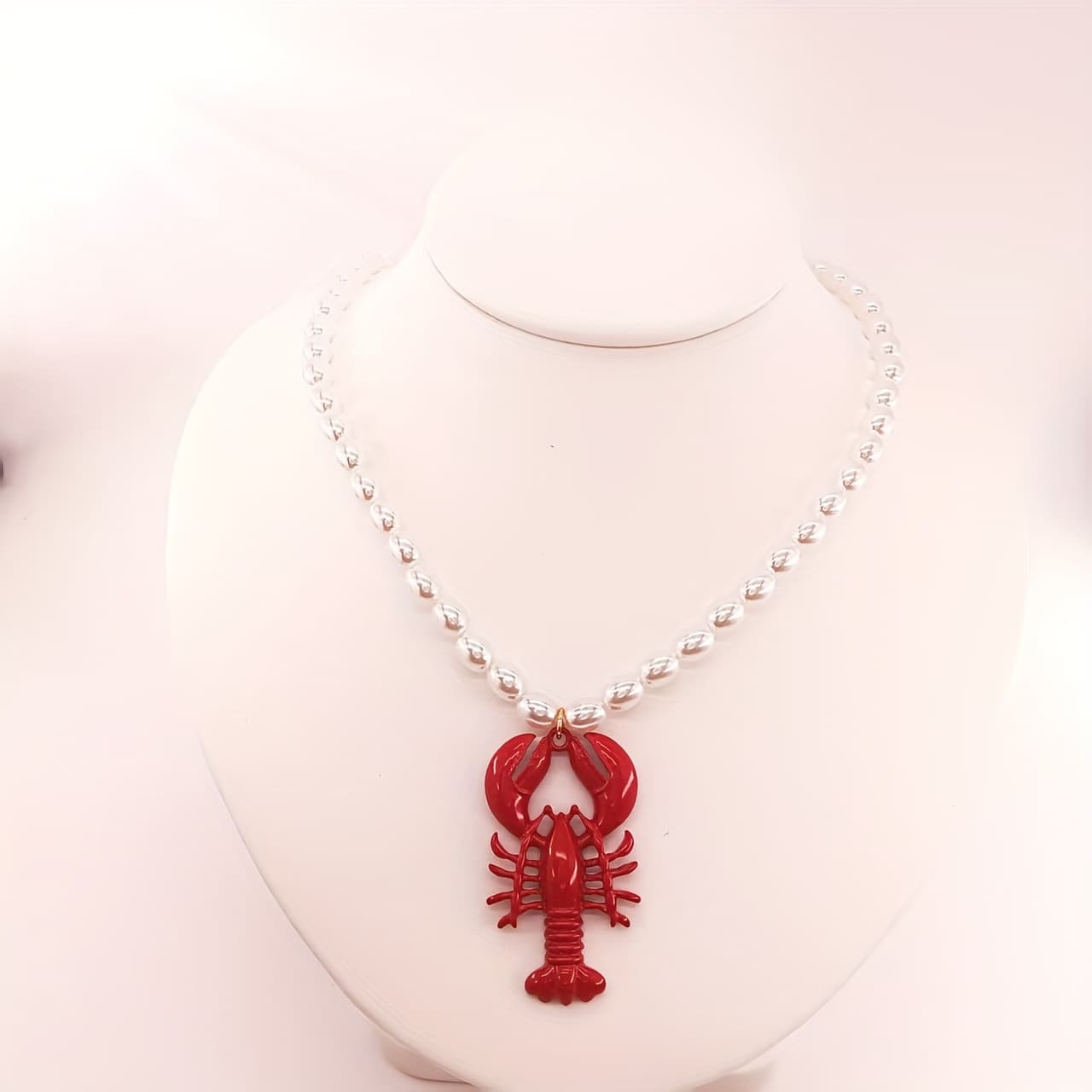 TEMU 1pc Women's Necklace - Pendant With, Elegant Marine Jewelry For Beach Parties, Everyday & Special Occasions - Boho Chic Accessory For Gift, Beach Jewelry