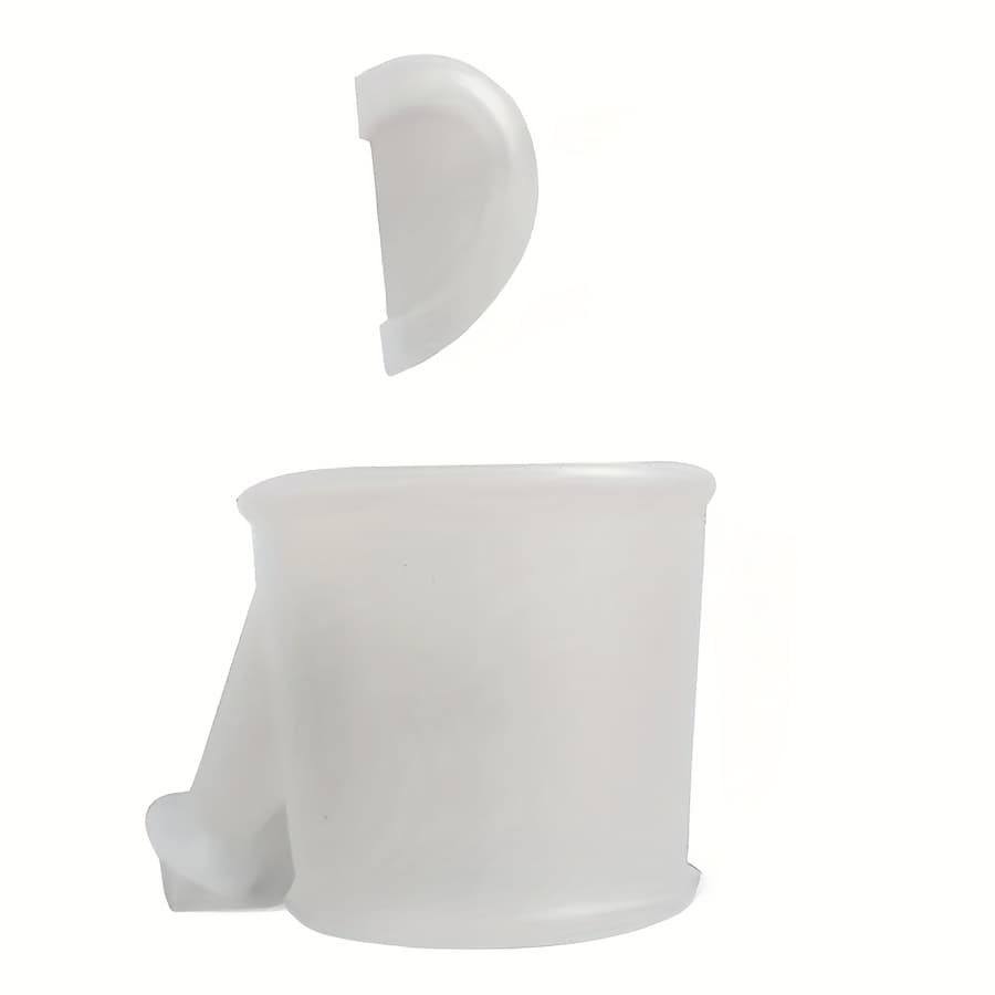TEMU Crystal Epoxy Resin Gypsum Cement Kettle Watering Can Vase Ornaments Storage Jars Mirror Silicone Mold