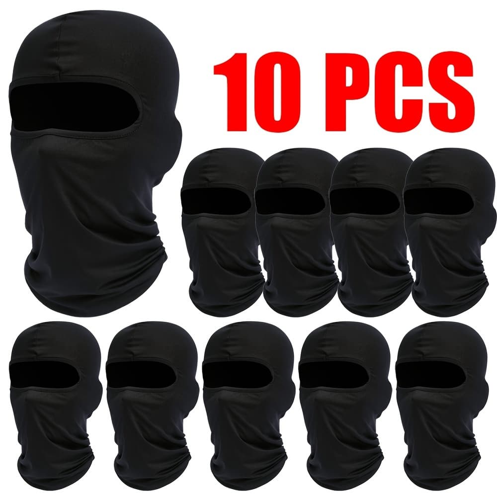 TEMU 10pcs Outdoor Balaclava