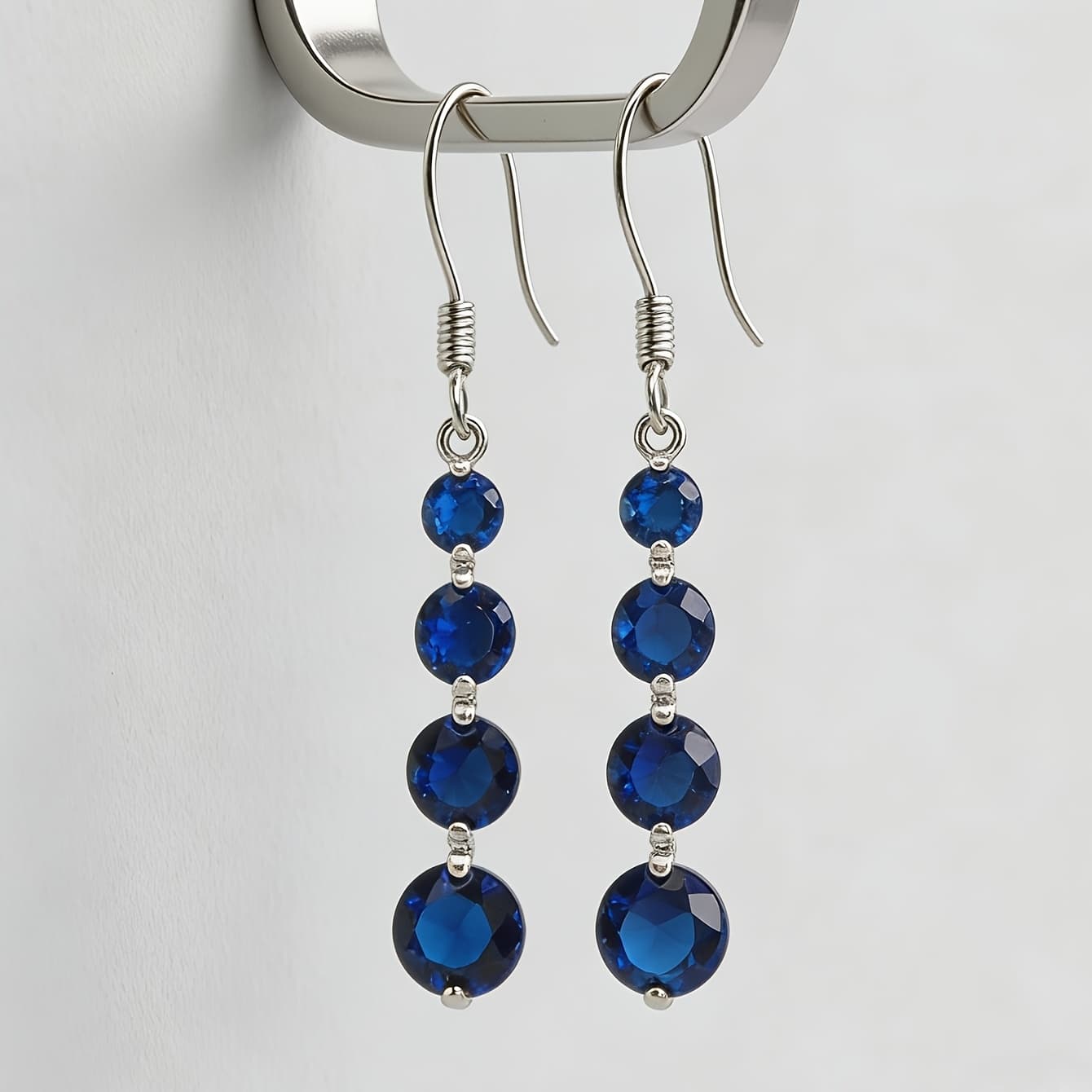 TEMU Pair Of Elegant Dynamic Drop Earrings Women's Holiday Birthday Date Party Vacation Shopping Daily Additions