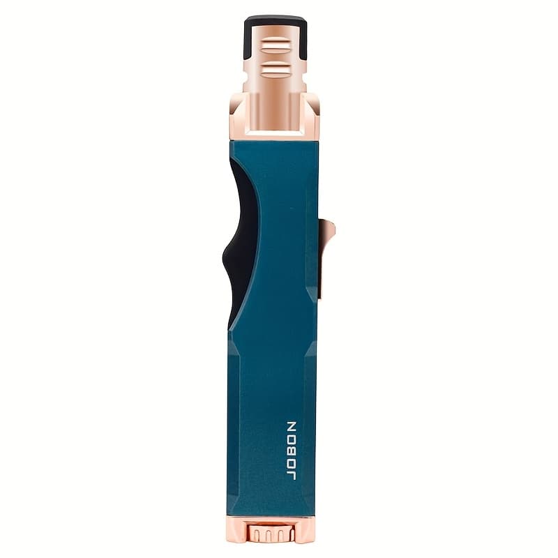 TEMU Designed Like A Pen, Resistant To Wind, Featuring An Adjustable Blue Flame And High Heat Tolerance, Ideal For Cooking, Grilling, Baking, And More. (gas-free), Without Battery