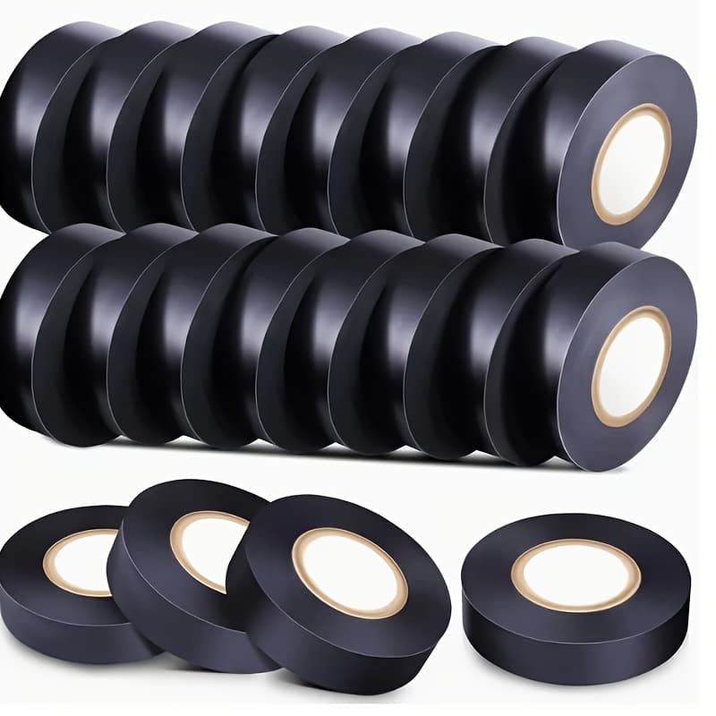 TEMU Rolls Of Professional Electrical Insulating Tape, Fireproof, And Flame Retardant, 32.8ft. Electrical Tape, Electrical Tape For Harness Wrapping, Indoor And Outdoor Waterproofing