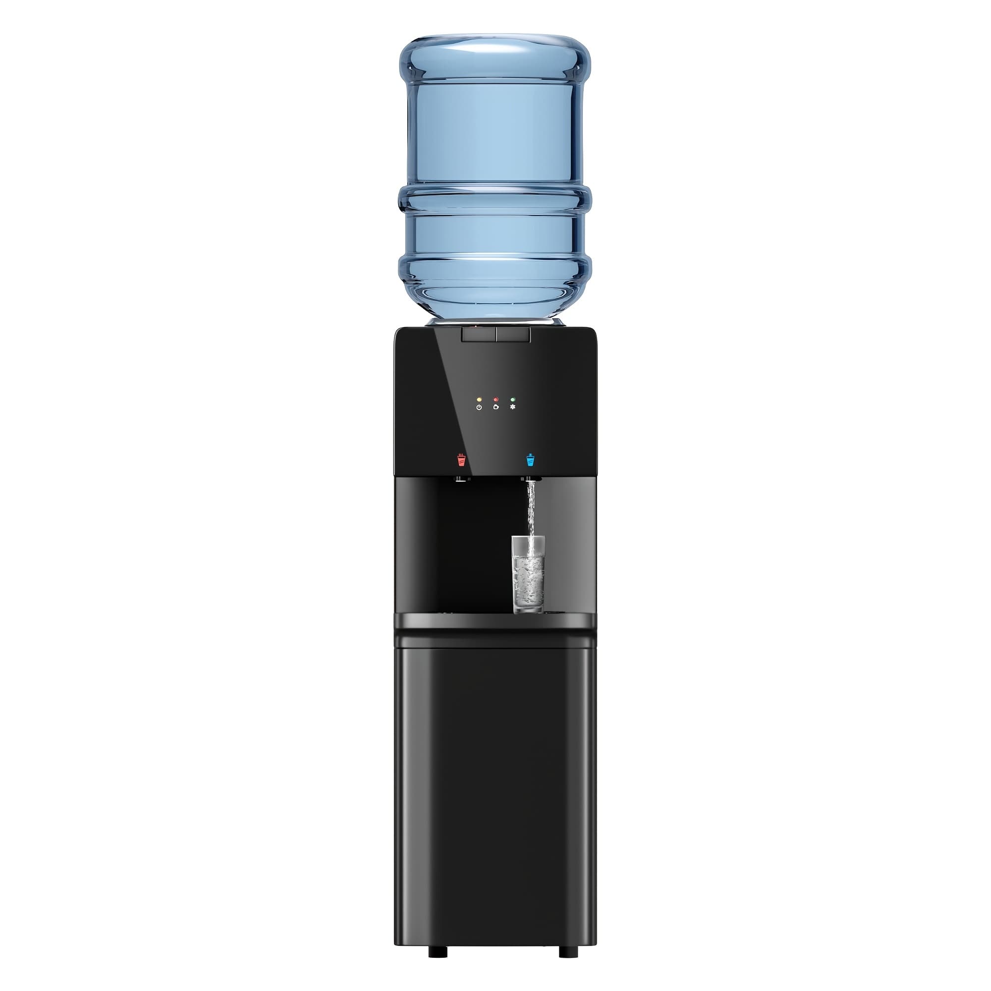 TEMU Water Coolers Dispenser 5 Gallon , Cold/hot Water Cooler, Innovative Design Freestanding Safety Lock For Home Or Office