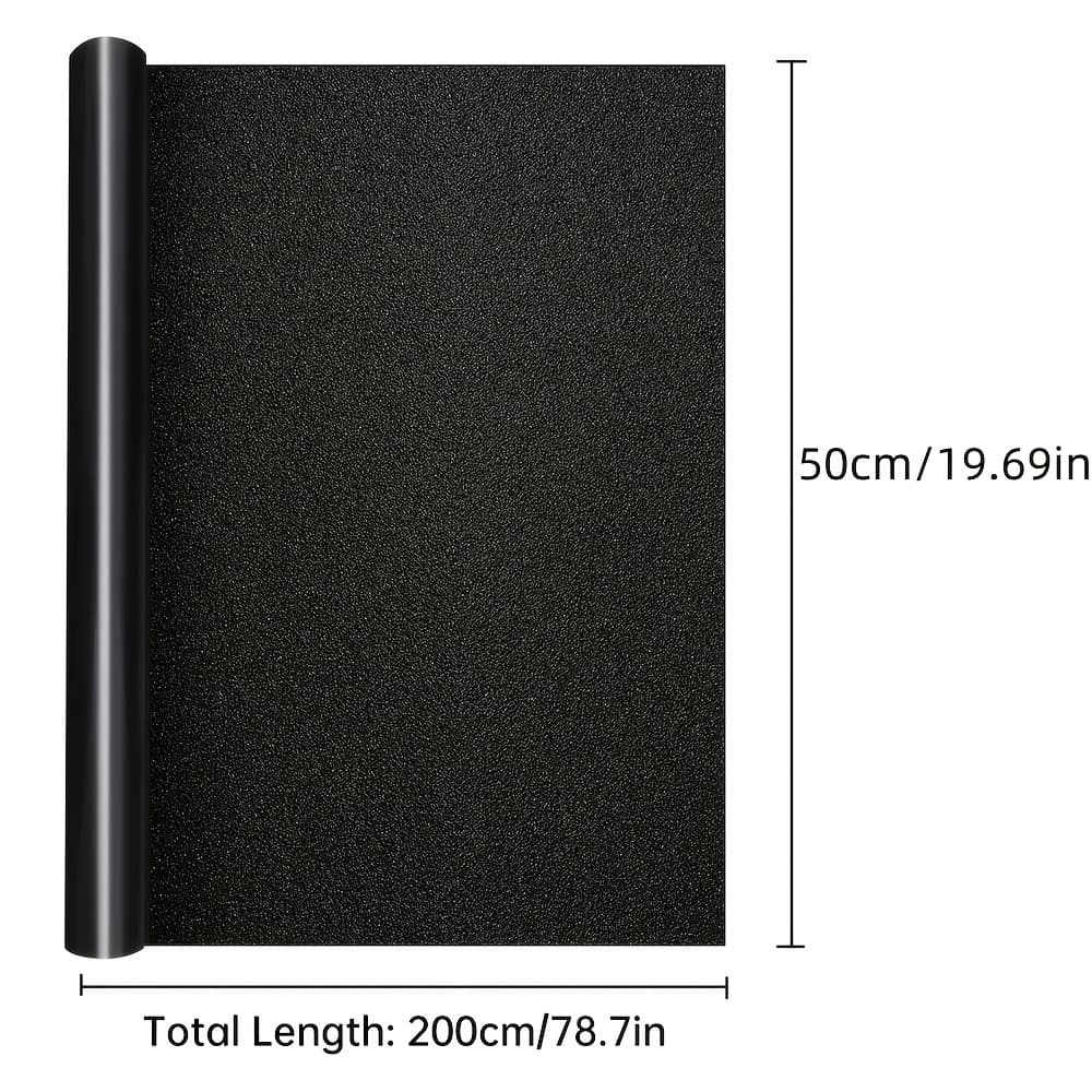 TEMU 1 Roll Privacy Window Film - Frosted Glass Cling Suitable For Home, Office, Bathroom - Heat Insulation, , Removable Pvc Film, Opaque Window Covering