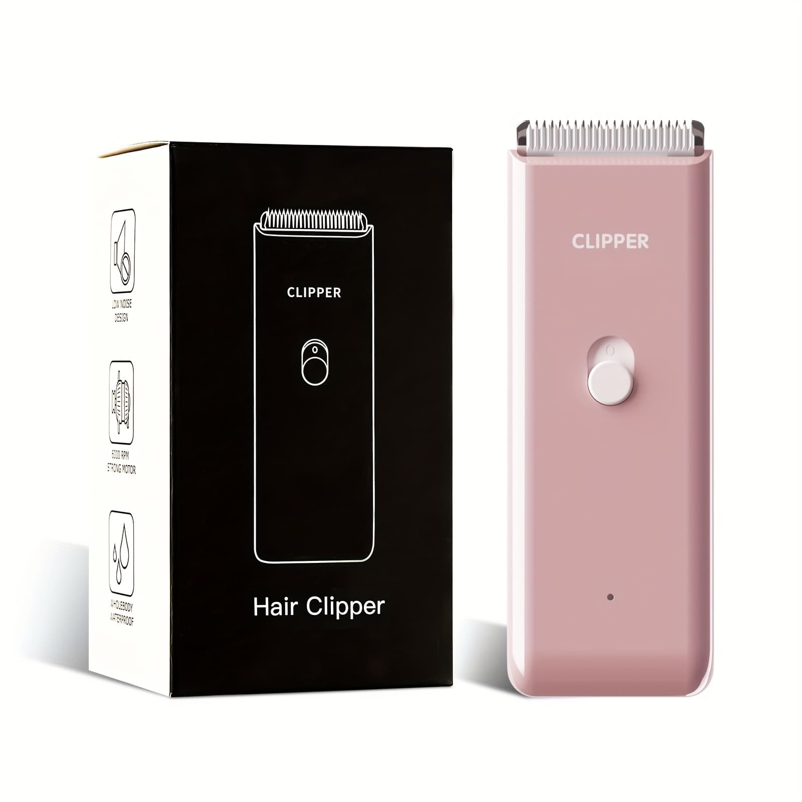 TEMU Professional Pet Grooming Clippers Cordless Rechargeable Hair Trimmer - Stainless Steel Blade, For Teddy/cats/small & Large Dogs, Electric Grooming Kit
