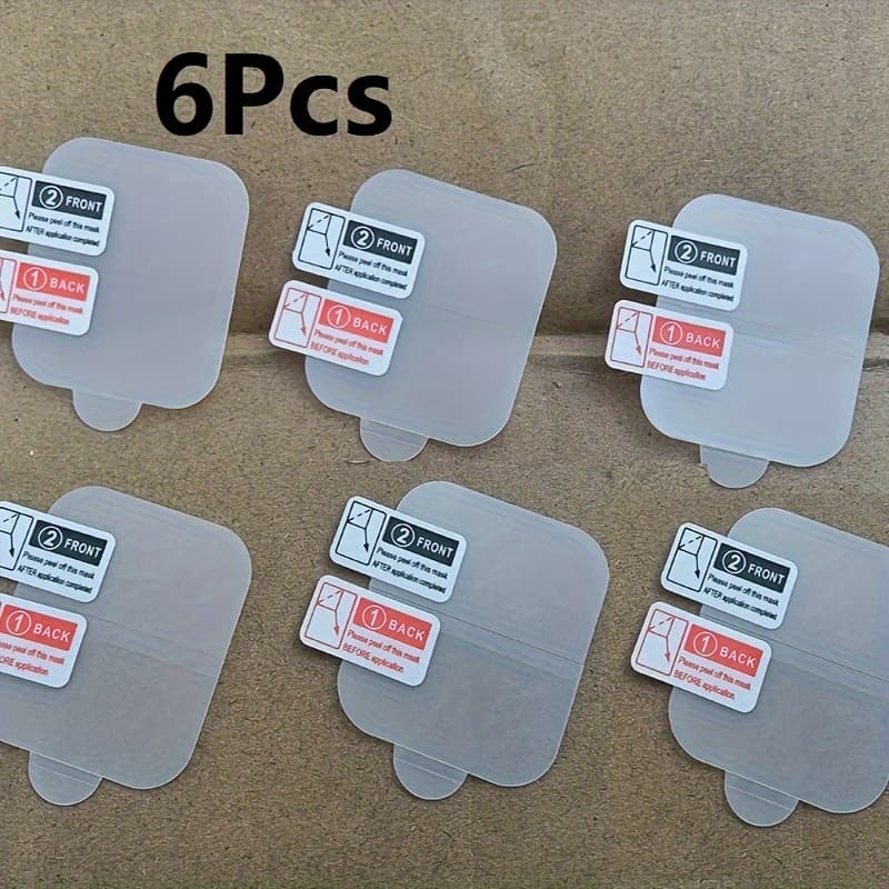 TEMU 6pcs Tpu For Iwatch Screen Protector Hydrogel Film For Watch 6 Se 5 4 3 45mm 42mm 40mm 44mm 38mm Ultra 49mm