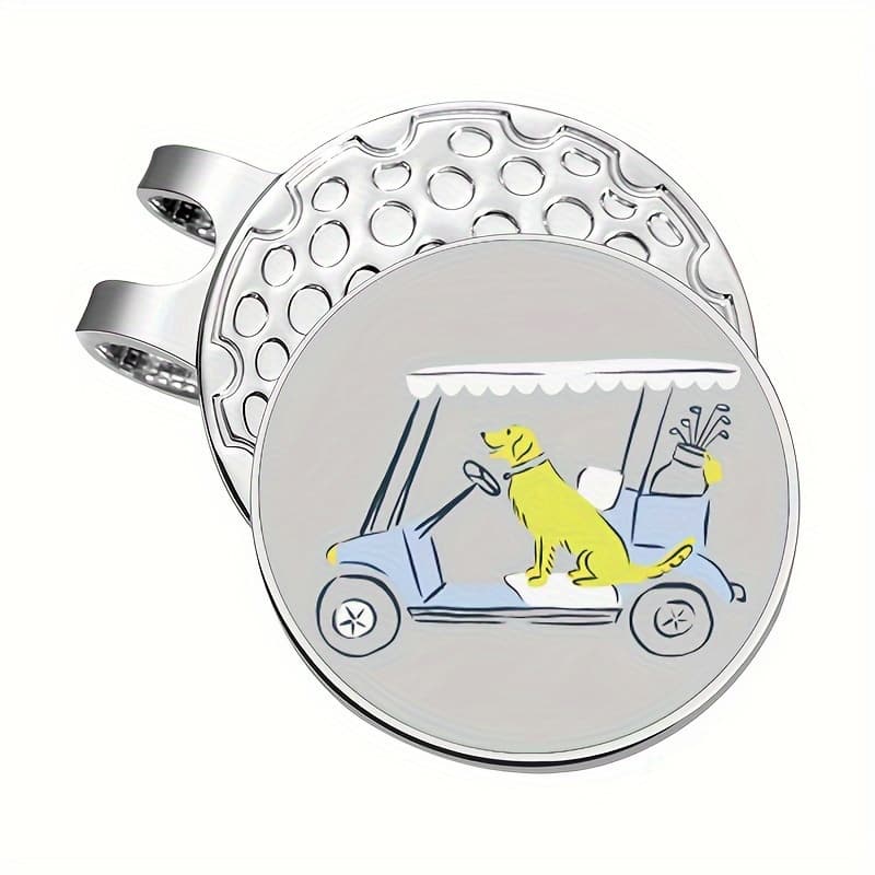 TEMU Golf Ball Marker - Magnetic Golf Ball Marker Golf Hat Clip For Golf Enthusiasts