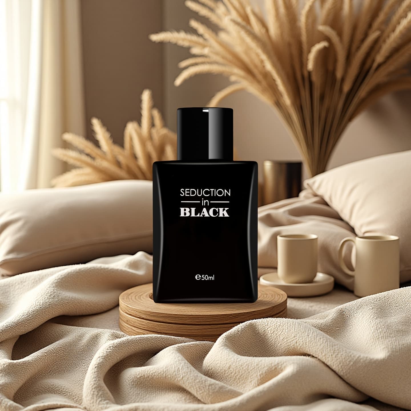 TEMU Men's Fragrance Spray | | Sophisticated And Manly Amber Wood Scent | Suitable For Everyday Use And | / 1.69 Fl.oz | Great Gift Option