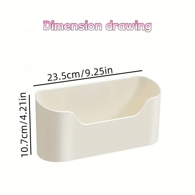 TEMU 1pc Multifunctional Shelving Basket, Cosmetic Organizer And Storage Bins For Bathroom Essentials, , And More, Suitable For , , No Drill Wall Hanging Storage Organizer, Utility Racks