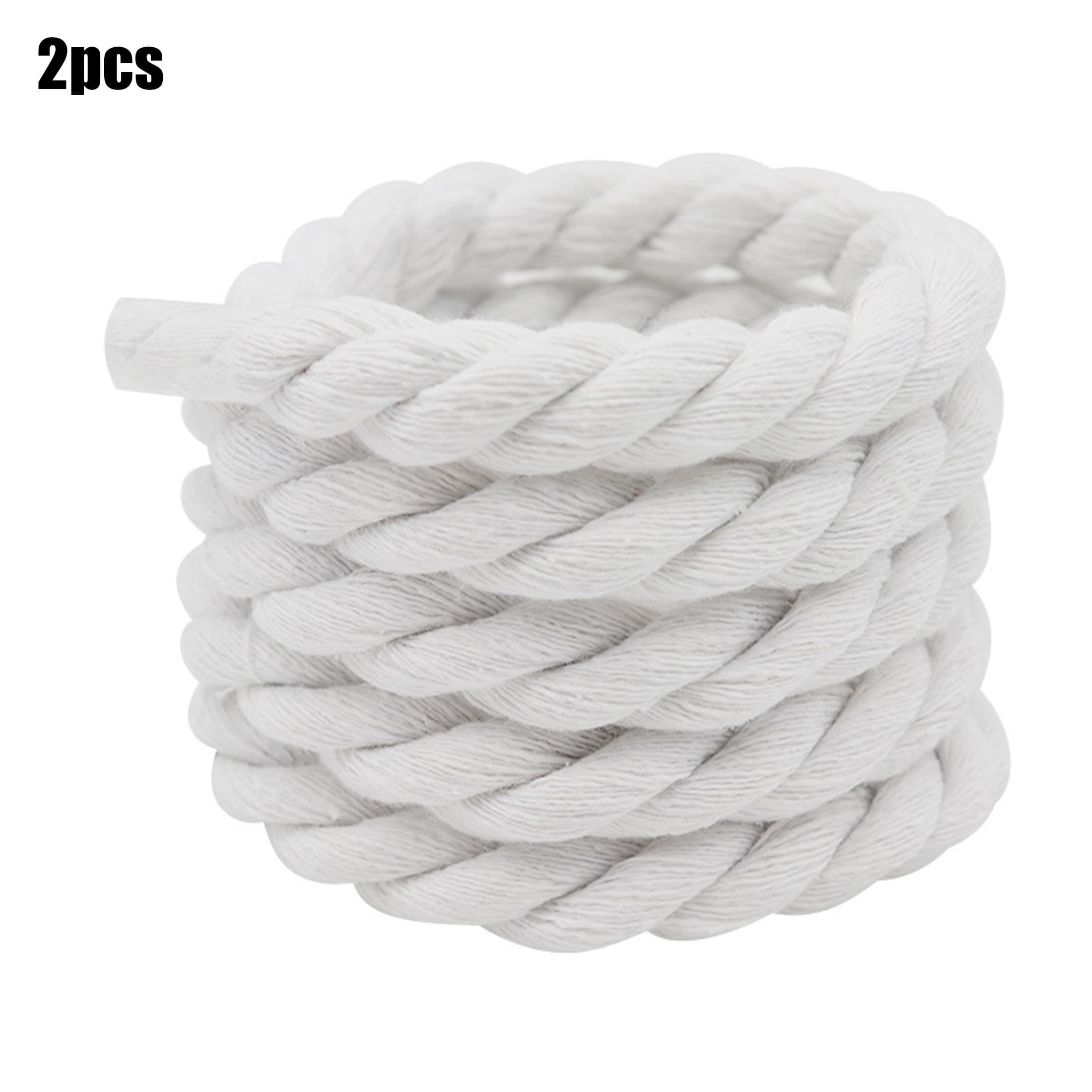 TEMU A Pair Of 1cm Round Solid Color Three-strand Hemp Rope Laces, Bags, Clothing Of 1cm Round Solid Color Three-strand Hemp Rope Shoelaces, Bags, Clothing Decoration