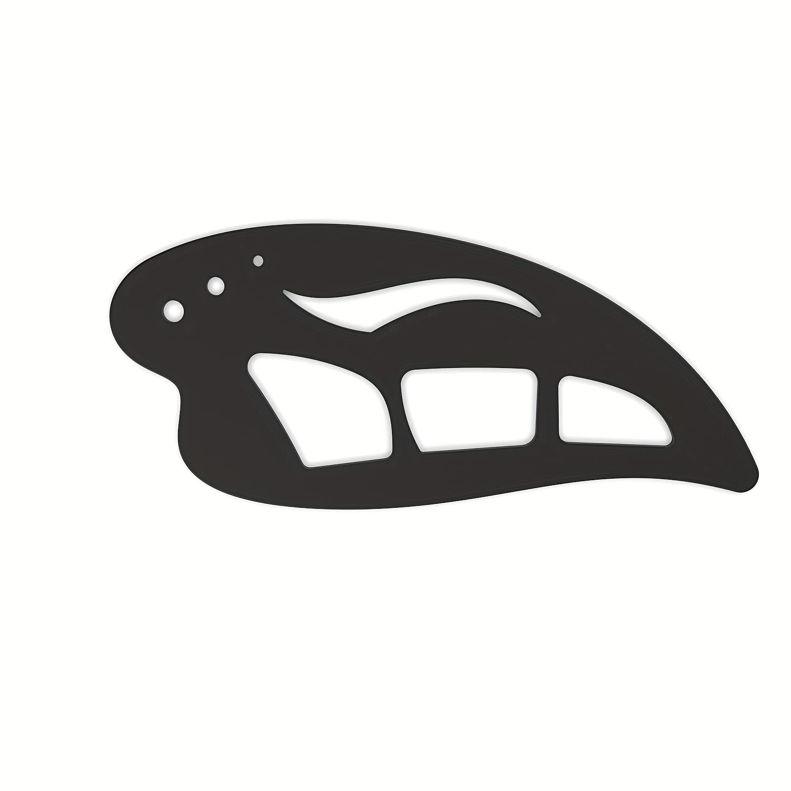 TEMU 2pcs Eye Shadow Tool Eye Makeup Auxiliary Eyetouryourglam Bestie Female Eyeliner Template Quick Makeup
