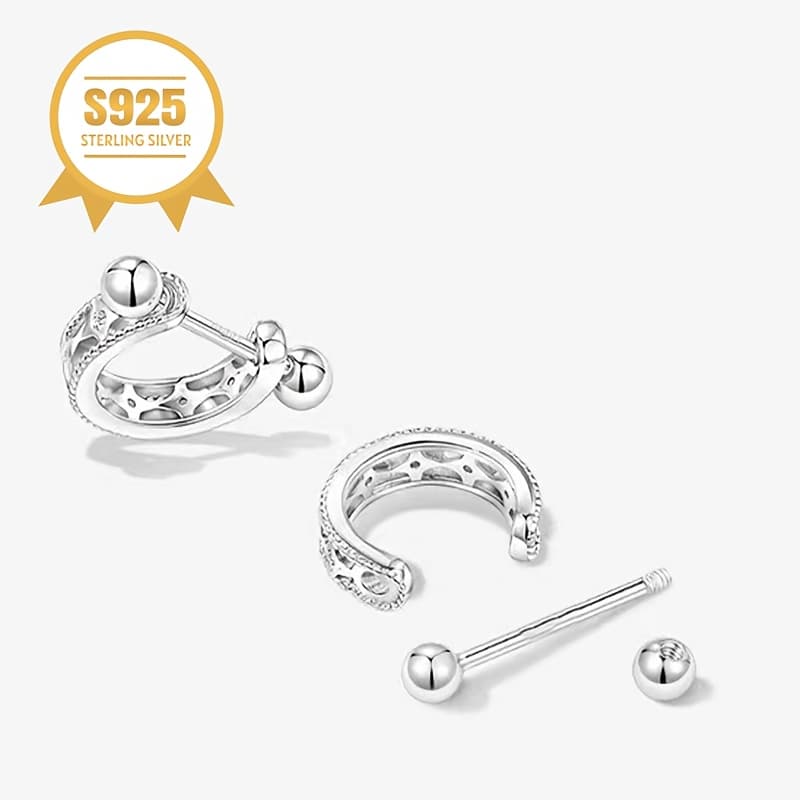 TEMU 925 Hypoallergenic Earrings, Synthetic Zirconia, Suitable For High-end Female Earrings, Elegant, Simple, , And Fashionable, Making It The For Women To Give Gifts, About 4g