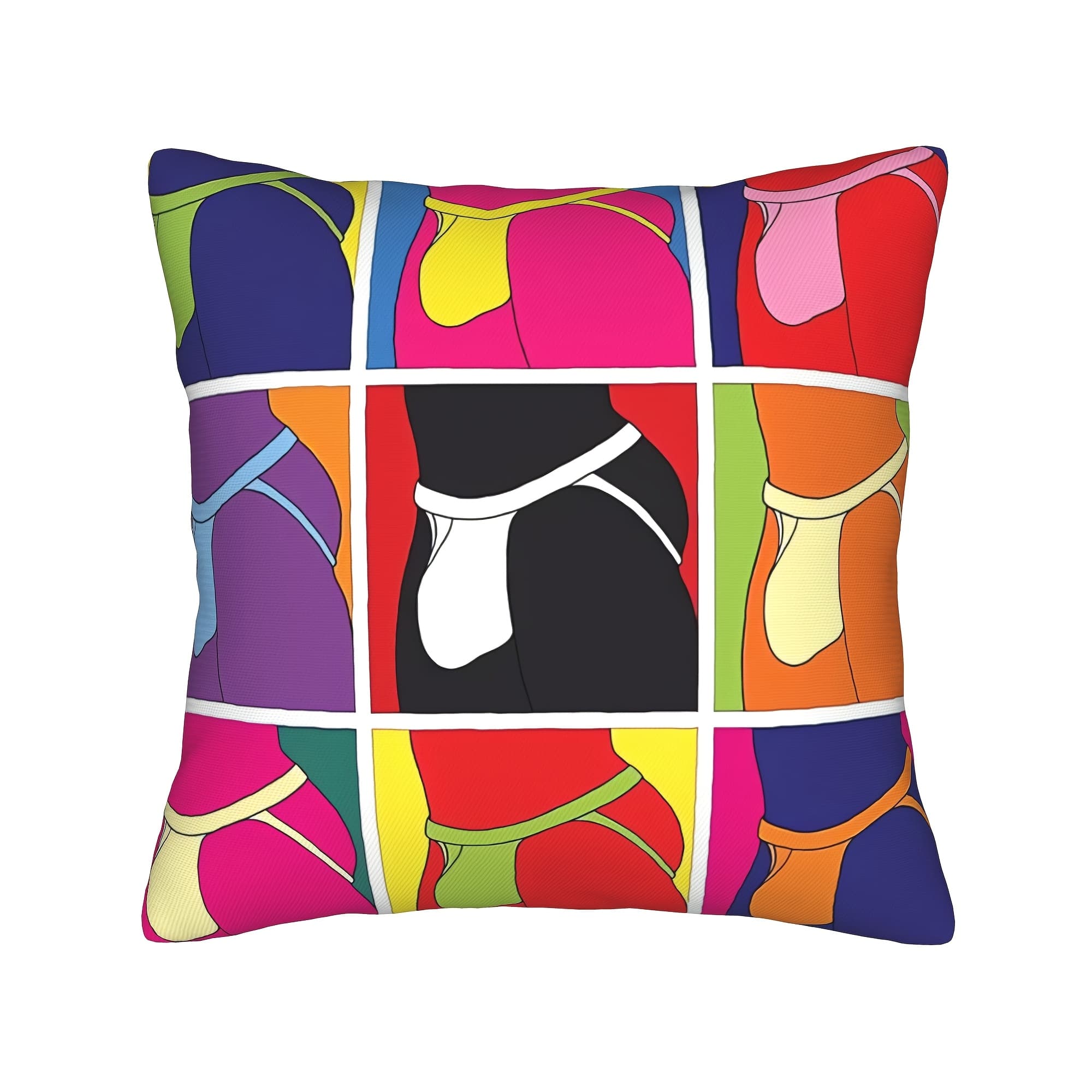 TEMU Pop Shoulder Protection Room Sofa Cushion Bedroom Headboard Pillowcase
