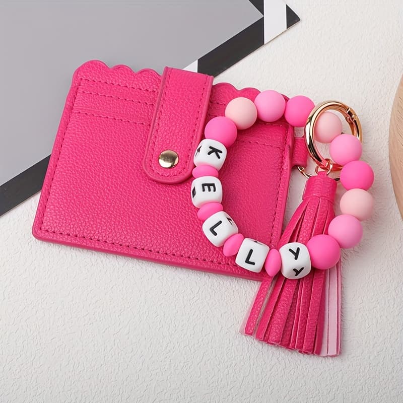 TEMU Custom-made Silicone Letter Keychain And, A Versatile Accessory For Keys And Gifts, Personalized With Names, Perfect For