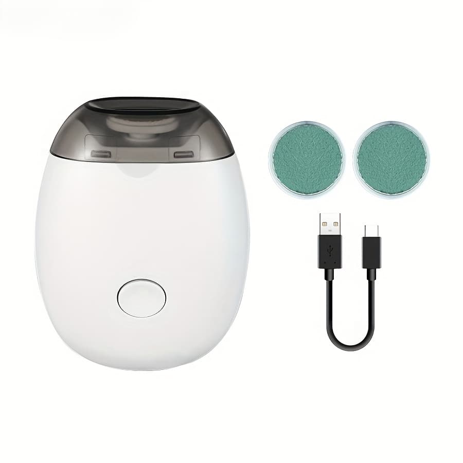 TEMU Portable Electric Nail Grinder, Automatic Nail Clipper, Usb Rechargeable, Adjustable In 3 , Led Light For Clear Visibility At Night, To Nail Dust