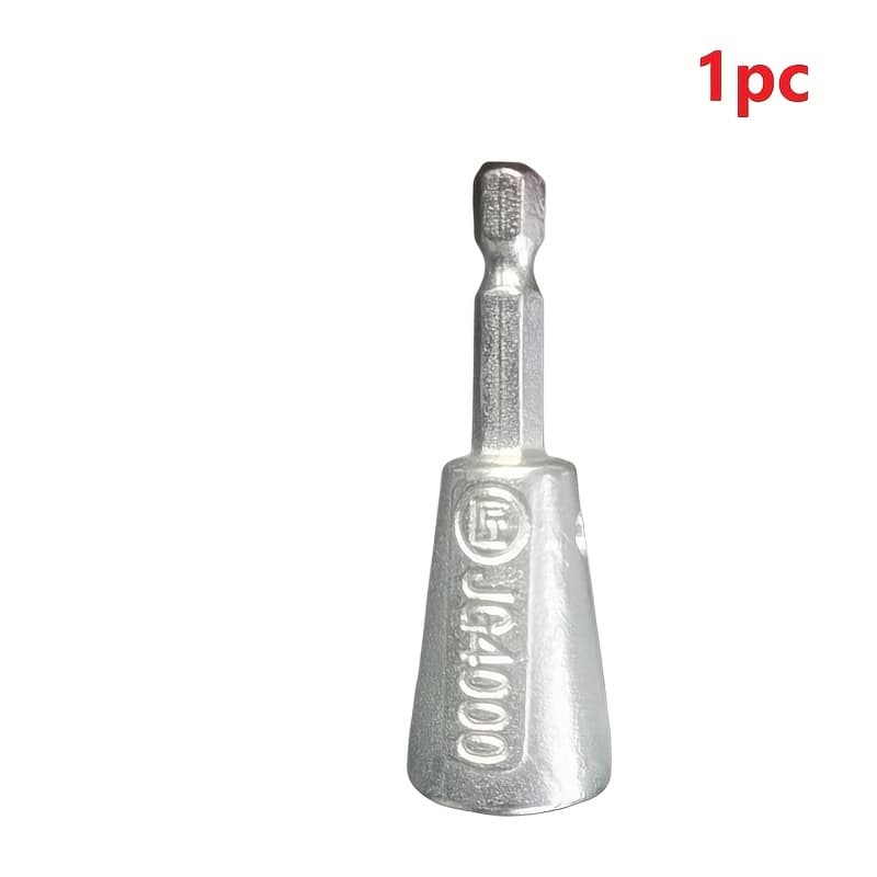 TEMU Wire Stripping Drill Attachment, Quick Connect Stainless Steel Wire Stripper, 6mm Hex Shank, Includes Screwdriver