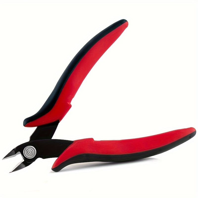 TEMU The Hobbyworker Diagonal Flush Cutter, Cutting Plier, Micro Cutter For Cutting 1.3mm Copper Wire, Flexible Wire