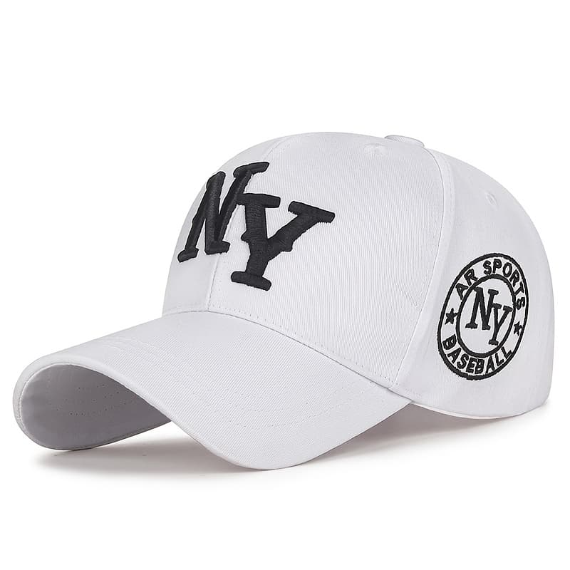 TEMU Western Style Spring Summer Outdoor Unisex Trendy Fashion Baseball Embroidered Letter Adjustable Duckbill Hat