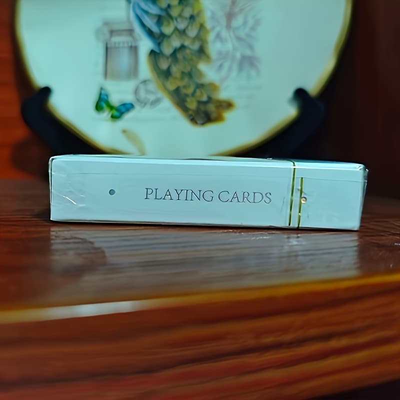 TEMU Premium Laser Silvery Playing Cards - Perfect For Family , Parties, Dorms, And Gifts | For Christmas, Halloween, And Thanksgiving