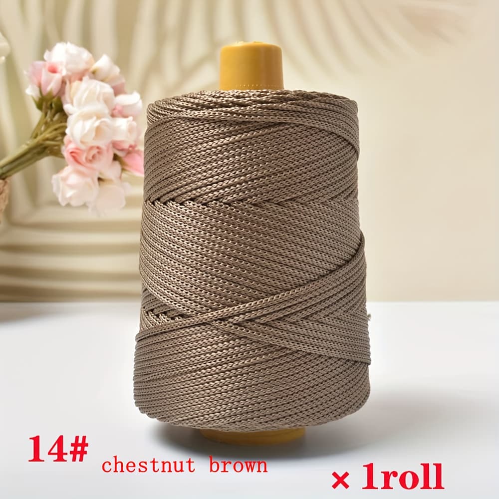 TEMU 250g/1pc Lightweight Yarn, Summer Sun Hat, Crochet Bag, Seat Cushion, Hollow Shiny Thick Thread