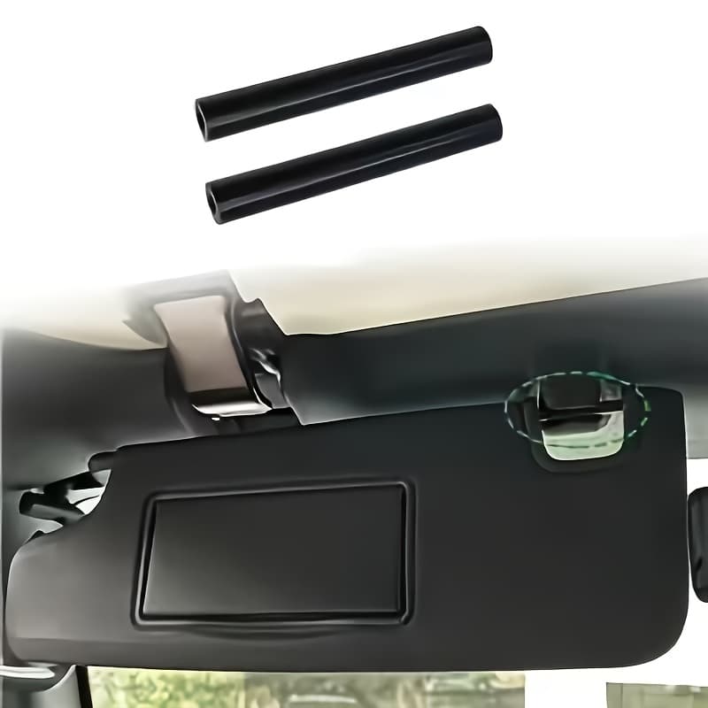 TEMU A Repair Kit For Sun Visors Suitable For Vehicles, Including 2 Rubber Tubes, Designed For Replacing Of The 2007-2017 For Wrangler Jk/jku