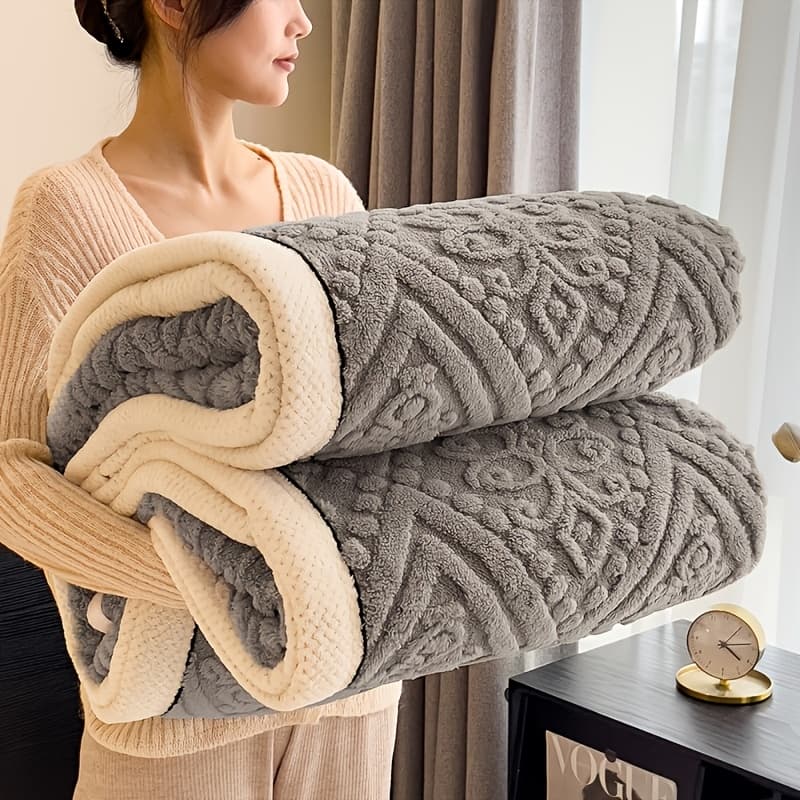 TEMU 1 Soft, Comfortable, And Warm Blanket With , Lightweight And Fluffy, Perfect As A Birthday Or Holiday Gift For , Machine Washable, Suitable For Children, Child, Kids Gifts For Parents