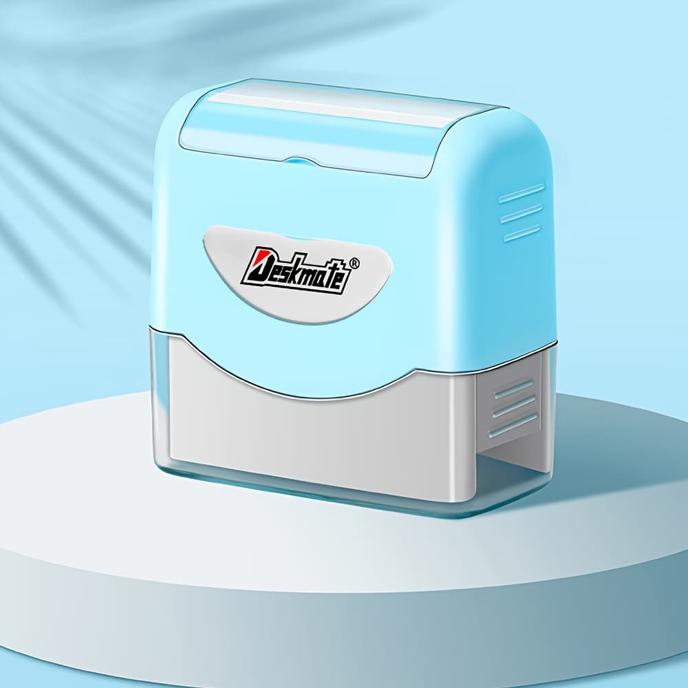 TEMU Name Stamp For Clothing, Clothing Stamps For Clothes Permanent, Personalized Stamp With Name, School Daycare Essentials For Fabric Plastic Label Bottles