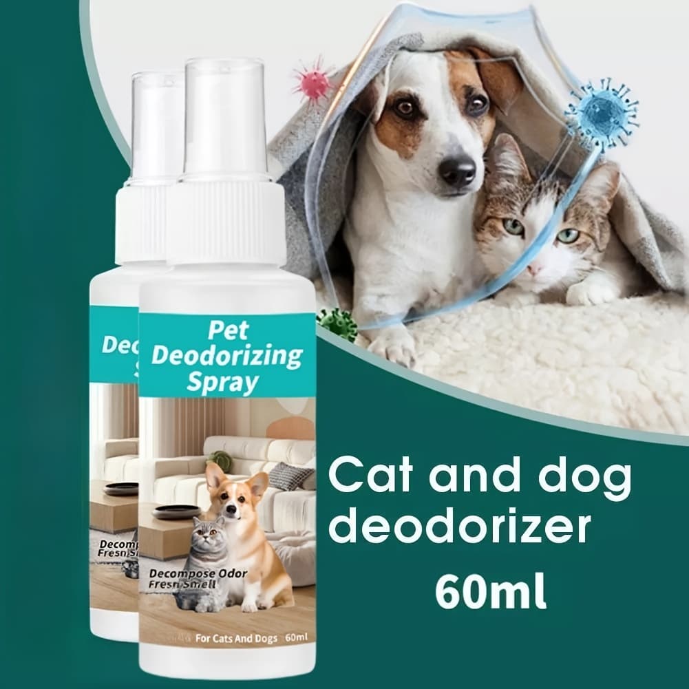 TEMU Spray For 60ml/150ml, Quick-drying Formula For Puppies, Kittens, Bedding, Furniture, Carpet & Pet Fur