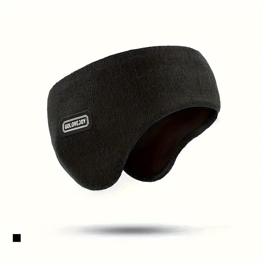 TEMU 1pc Winter Ski Ear Muffs, Dual-use Headband, Unisex Windproof Head-mounted Ear Warmers, Double-layer Insulation Material, Suitable For Outdoor Sports, Cycling, Running, Fitness, Camping