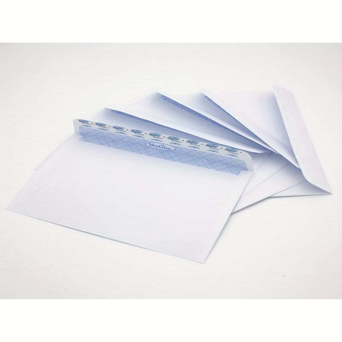 TEMU 50 Confidential Envelopes, Detachable And Sealable, White, Blank Offset Paper Envelope Bags, With Confidential Envelope Printed With Inner Pattern, Release Paper